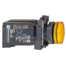 SCHNEIDER XB5AV45 Jelzőlámpa+transzformátor, sárga világítás