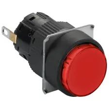 SCHNEIDER XB6EAV4BP Világító nyomógomb LED-del 24V IP65 villanyszerelés