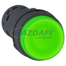 SCHNEIDER XB7NW33B1 Világító nyomógomb LED, 1NO, zöld villanyszerelés