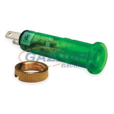 SCHNEIDER XVLA233 Jelzőlámpa 24VDC LED átm:8mm zöld világítás