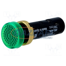 SCHNEIDER XVLA333 Jelzőlámpa, zöld, 24V, LED 12mm világítás