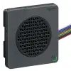 SCHNEIDER XVSV7BBN 72x72 elektromos hangjelző, NPN 24 VDC, fekete