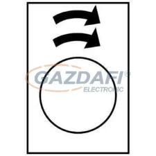 SCHNEIDER ZB2BY4920 Felirati címke jelölés:jobbra forg. villanyszerelés