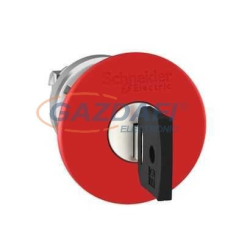 SCHNEIDER ZB4BS94410 Kulcsos Vészgombfej, átm:40mm, piros villanyszerelés