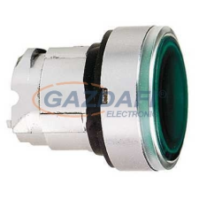 SCHNEIDER ZB4BW333 Világító nyomógombfej zöld villanyszerelés