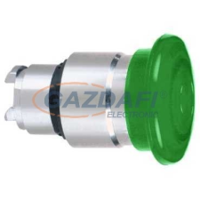 SCHNEIDER ZB4BW633 Zöld kivilágított reteszelődő, gomba fejű villanyszerelés