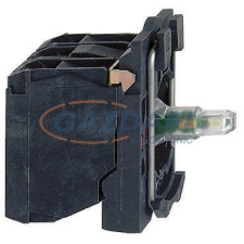 SCHNEIDER ZB5AW0G15 LED-es világító nyomógomb aljzat, fehér, 110V villanyszerelés