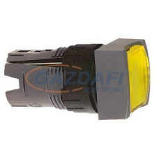 SCHNEIDER ZB6CW5 Világító nyomógombfej sárga villanyszerelés