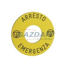 SCHNEIDER ZB6Y7630 címke nyomógombhoz villanyszerelés