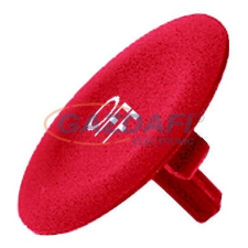 SCHNEIDER ZBA435 Fedőlapka nyomógombhoz &quot;OFF&quot; villanyszerelés