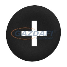 SCHNEIDER ZBAF2934 Harmony Ø30 panelbe süllyesztett nyomógomb tető, fekete, &quot;+ villanyszerelés