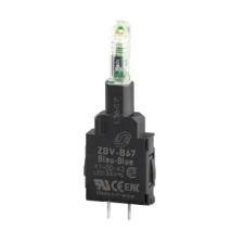 SCHNEIDER ZBVB17 LED-es jelzőlámpa érintkező blokk, fehér 24V villanyszerelés