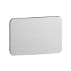  SCHNEIDER ZBYD06102 Harmony öntapadós felirati címke, 19x27 mm, XALG tokozathoz, felirat nélkül, szürke