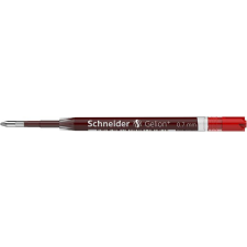 SCHNEIDER Zseléstollbetét, 0,4 mm, SCHNEIDER "Gelion +", piros tollbetét