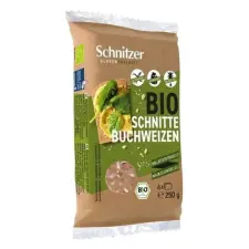 Schnitzer bio hajdina kenyér gluténmentes 250g pékárú