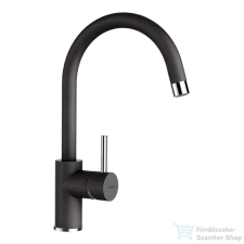 Schock PLUTOS konyhai csaptelep Cristalite Nero, gránithatású, fekete 589000NERO csaptelep