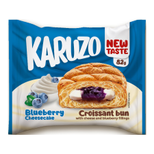 Schoco Bon Kft. Karuzo 82g Blueberry Cheesecake croissant csokoládé és édesség