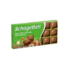 Schogetten táblás csokoládé mogyoró - 100g csokoládé és édesség