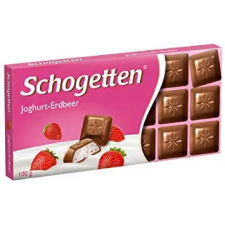 Schogetten Táblás Yoghurt-eper 100g /15/ csokoládé és édesség