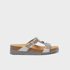  Scholl New Bogotà Wedge EZÜST/ÓN, 39