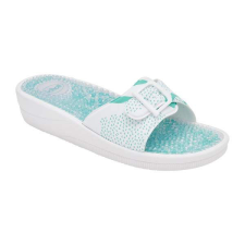 Scholl Standard New Massage tüskés papucs fehér aqua 35 gyógypapucs