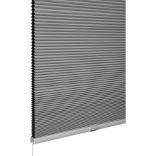 Schöner Wohnen Sina hővédő méhsejt pliszé 80 cm x 220 cm szürke lakástextília