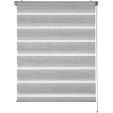 Schöner Wohnen Tilda csíkos dupla roló 75 cm x 150 cm antracit lakástextília
