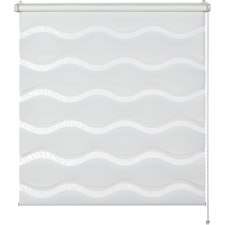 Schöner Wohnen Tilda hullámos dupla roló 60 cm x 150 cm fehér lakástextília