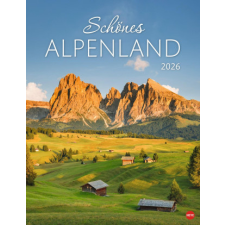  Schönes Alpenland Posterkalender 2026 (Kalendář/Diář) naptár, kalendárium