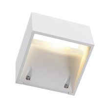 Schrack Technik SHRACK TECHNIK  LOGS fali lámpatest, négyzetes, fehér, 6W LED, meleg fehér- LI232101 kültéri világítás