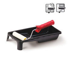 Schuller Velvet HK fűtőtest henger szett - fűtőtest henger 10 cm - nyél - festékedény festőhenger