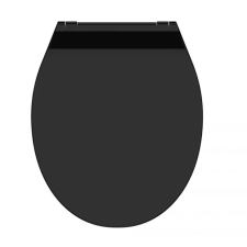 SCHÜTTE Schütte WC ülőke SLIM BLACK| Duroplast, Soft Close takarító és háztartási eszköz