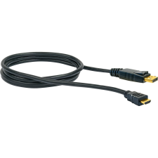 Schwaiger Displayport/HDMI kábel 2 m audió/videó kellék, kábel és adapter
