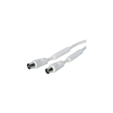 Schwaiger IEC Anschlusskabel 90 dB 5,0m Weiß (KVKF50S532) kábel és adapter