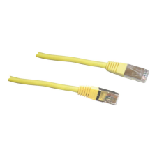 Schwaiger Patchkabel RJ45 STP Cat5e 5m  Gelb (CKY1225531) kábel és adapter