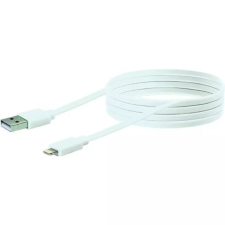 Schwaiger USB 2.0 A - Apple Lightning adat- és töltőkábel 2m - Fehér kábel és adapter