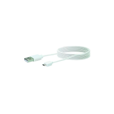 Schwaiger USB-Kabel 2.0 St. A->2.0 Micro B     2,00m weiß (LK200M532) kábel és adapter