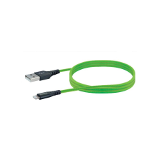 Schwaiger USB-Kabel 2.0 St. A->Apple Lightning 1,20m grün (LPRO420501) kábel és adapter