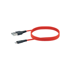 Schwaiger USB-Kabel 2.0 St. A->Apple Lightning 1,20m rot (LPRO410501) kábel és adapter