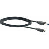 Schwaiger USB-Kabel 3.1 St. C->3.0 TypA        1,00m schwarz (CK3141533)