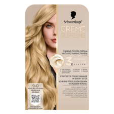 Schwarzkopf Creme Supreme 9-0 Természetes nagyon világos szőke 60 ml hajfesték, színező
