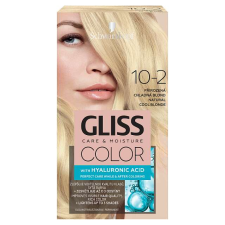 Schwarzkopf Gliss Color tartós hajfesték 10-2 Természetes hűvös szőke hajfesték, színező