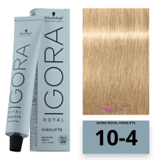 Schwarzkopf Igora Royal hajfesték 10-4 Highlifts hajfesték, színező