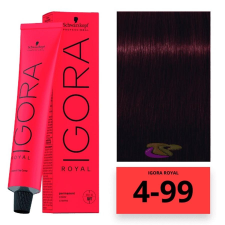 Schwarzkopf Igora Royal hajfesték 4-99 hajfesték, színező