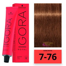 Schwarzkopf Igora Royal hajfesték 7-76 hajfesték, színező