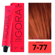 Schwarzkopf Igora Royal hajfesték 7-77 hajfesték, színező