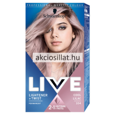 Schwarzkopf Live Color hajfesték 101 Hűvös orgona hajfesték, színező