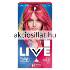 Schwarzkopf Live Color hajfesték L77 Pink szenvedély hajfesték, színező