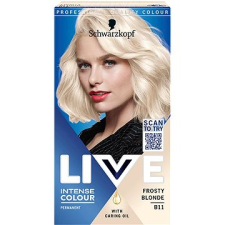 Schwarzkopf LIVE Intense Colour B11 Fagyos szőke 60 ml hajfesték, színező