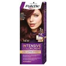 Schwarzkopf Palette hajfesték RF3 Intenzív sötétvörös hajfesték, színező